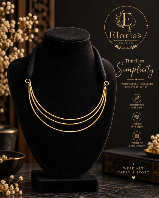 Sunehra Grace Necklace β Golden beauty, beautifully crafted π