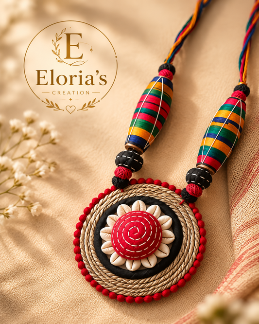 Eloria's Royal Rosette Necklace