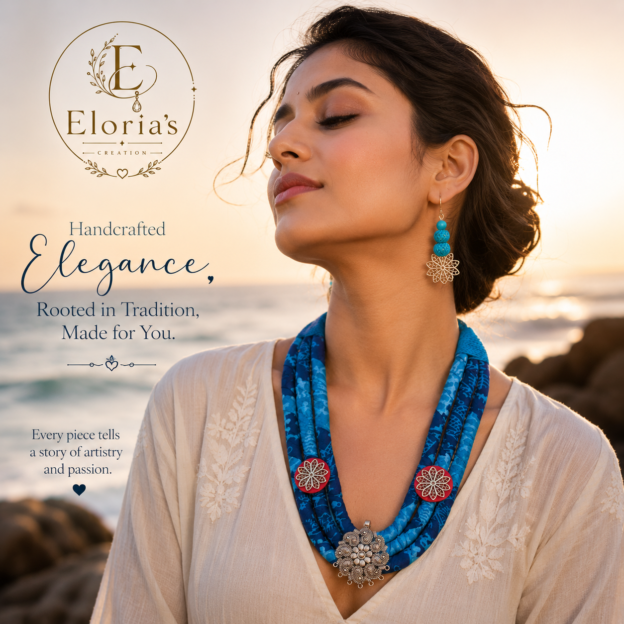 Azure Heritage Necklace