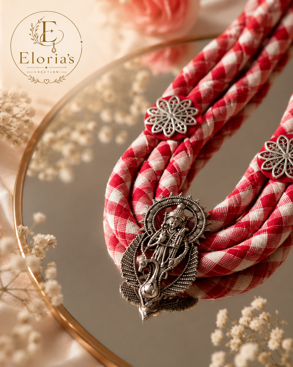 Crimson Blessings Necklace