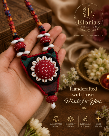 Eloria's Rangoli Bloom Necklace