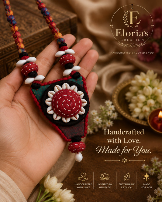 Eloria's Rangoli Bloom Necklace