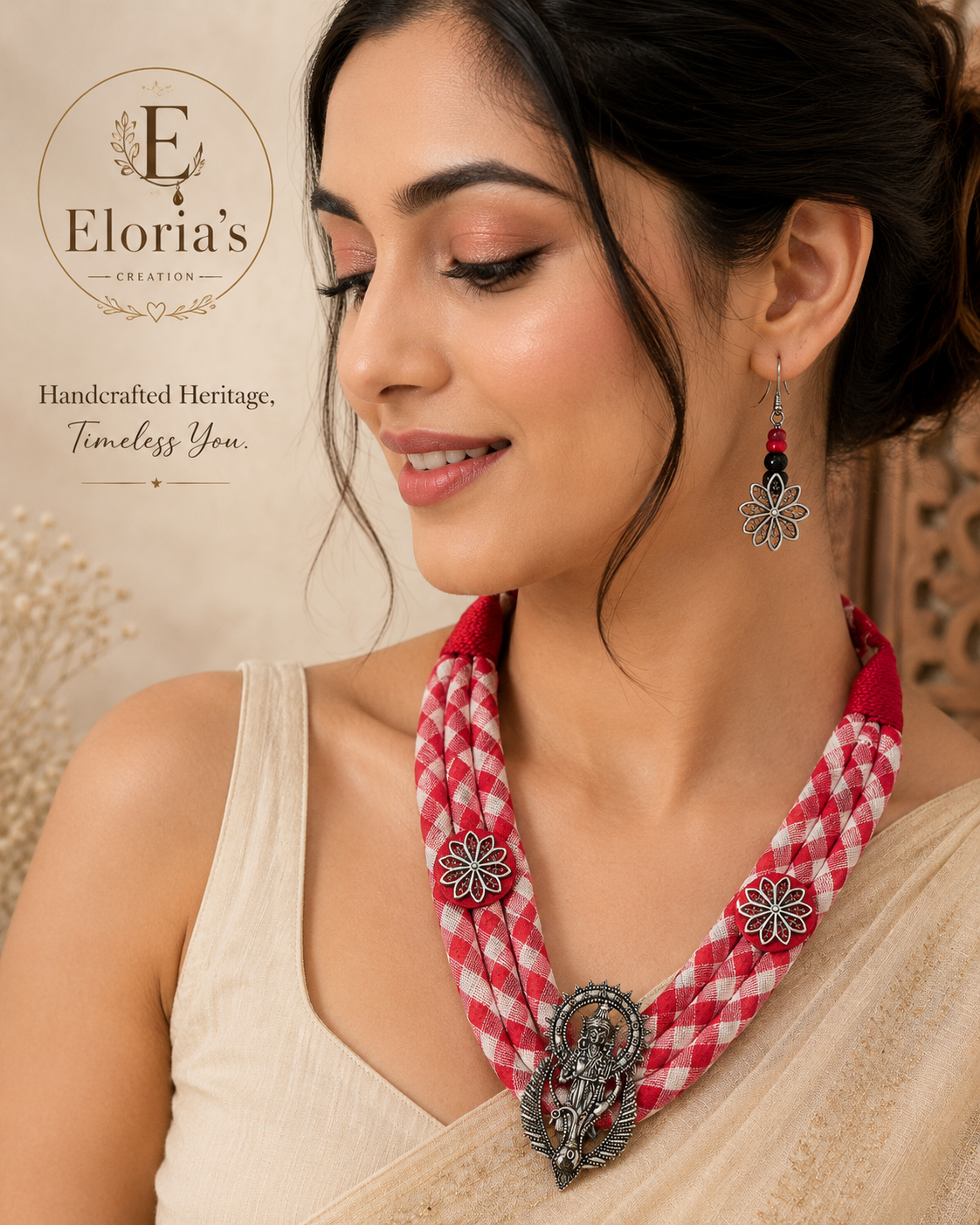 Eloria's Regal Thread Necklace