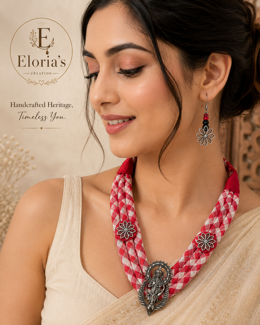 Eloria's Regal Thread Necklace