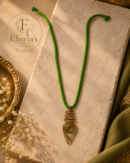 NEELARA — Artisan Spiral Necklace 💙✨
