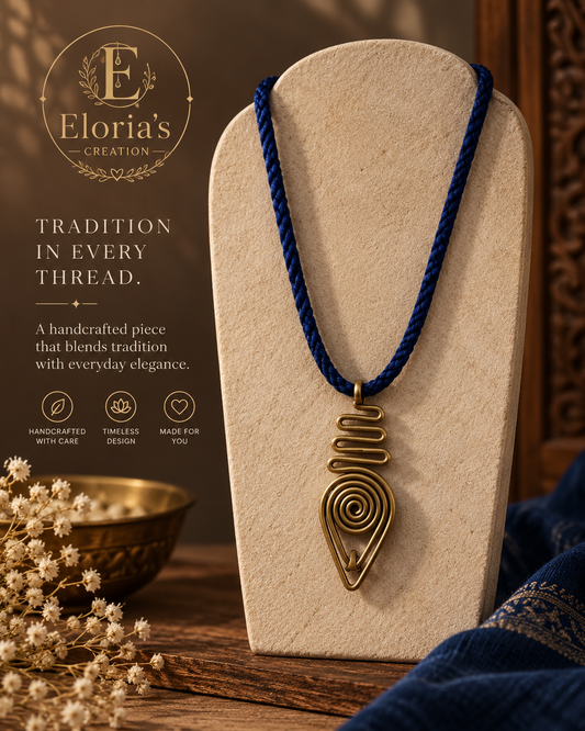 NEELARA — Artisan Spiral Necklace 💙✨