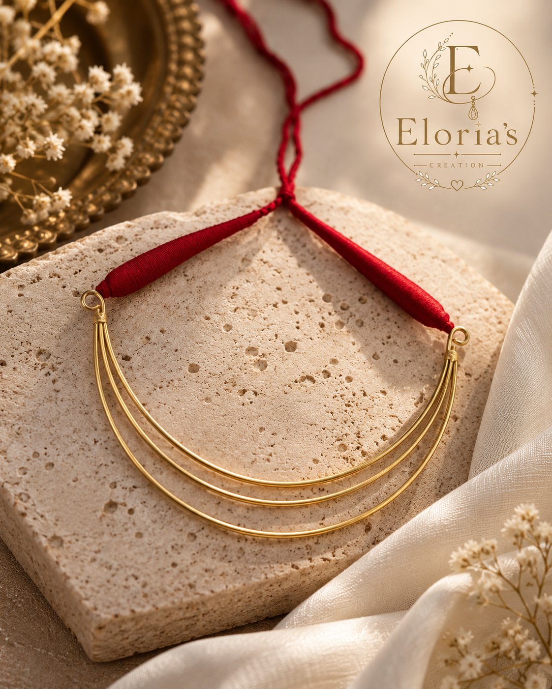 Sunehra Grace Necklace — Golden beauty, beautifully crafted 🌟