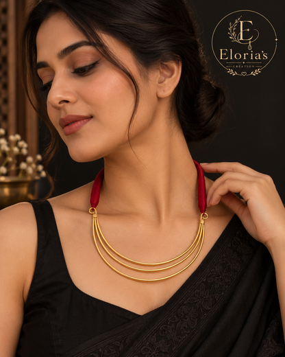 Sunehra Grace Necklace — Golden beauty, beautifully crafted 🌟