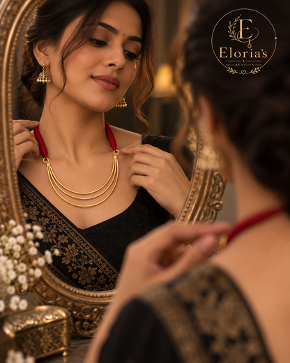 Sunehra Grace Necklace — Golden beauty, beautifully crafted 🌟