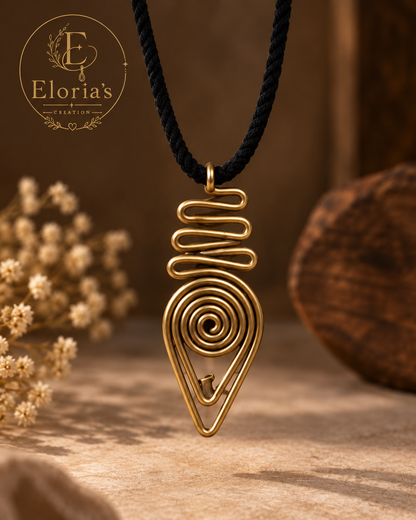 NEELARA — Artisan Spiral Necklace 💙✨