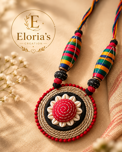Eloria's Royal Rosette Necklace