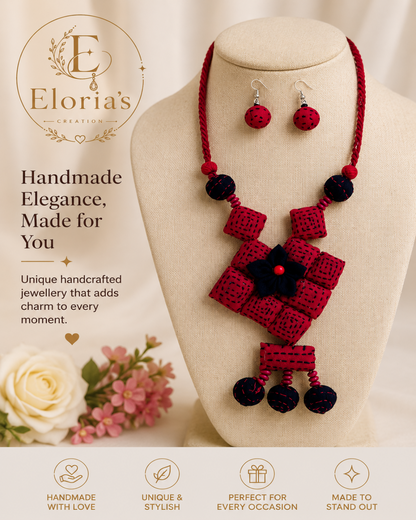Velvet Bloom Necklace