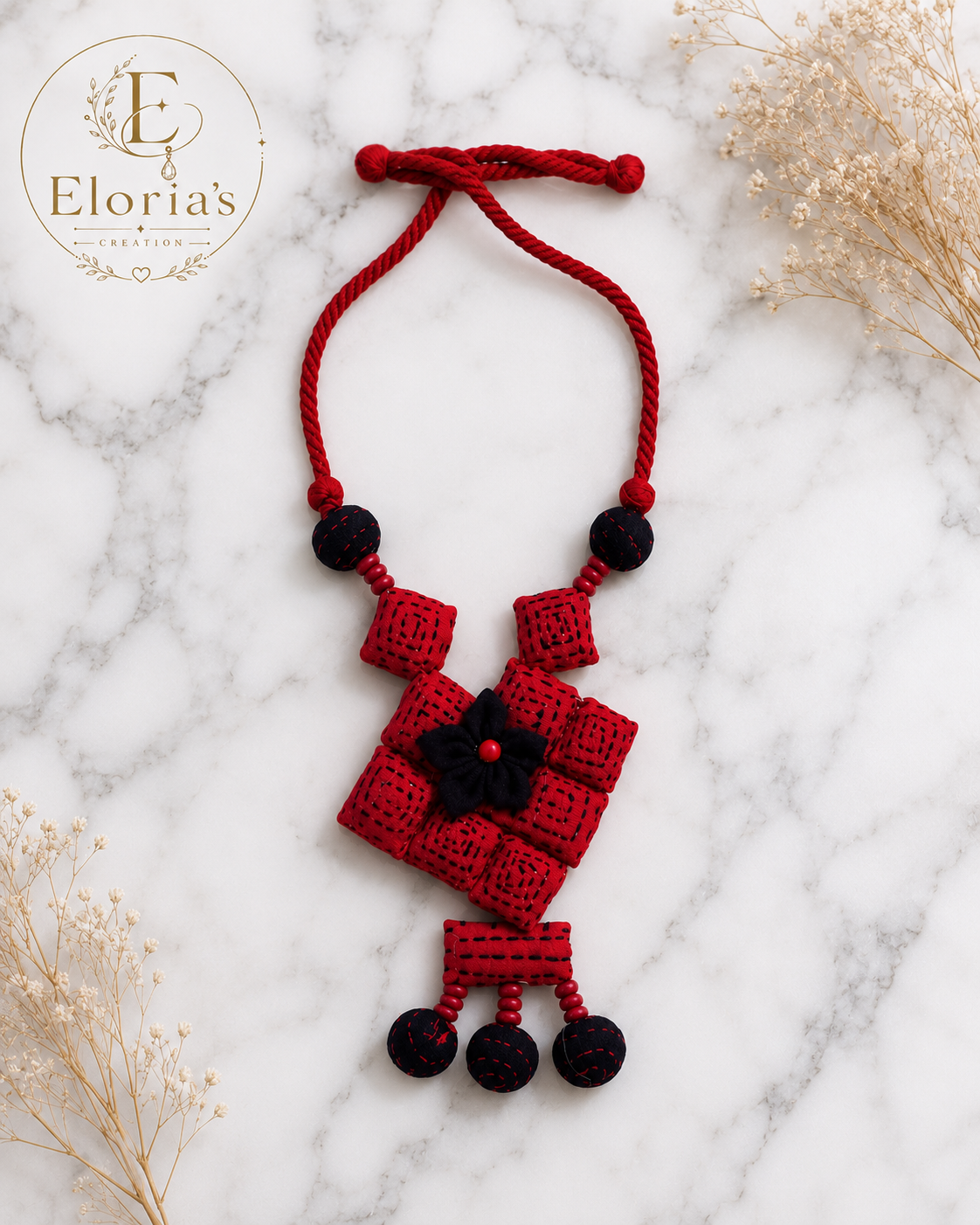 Velvet Bloom Necklace